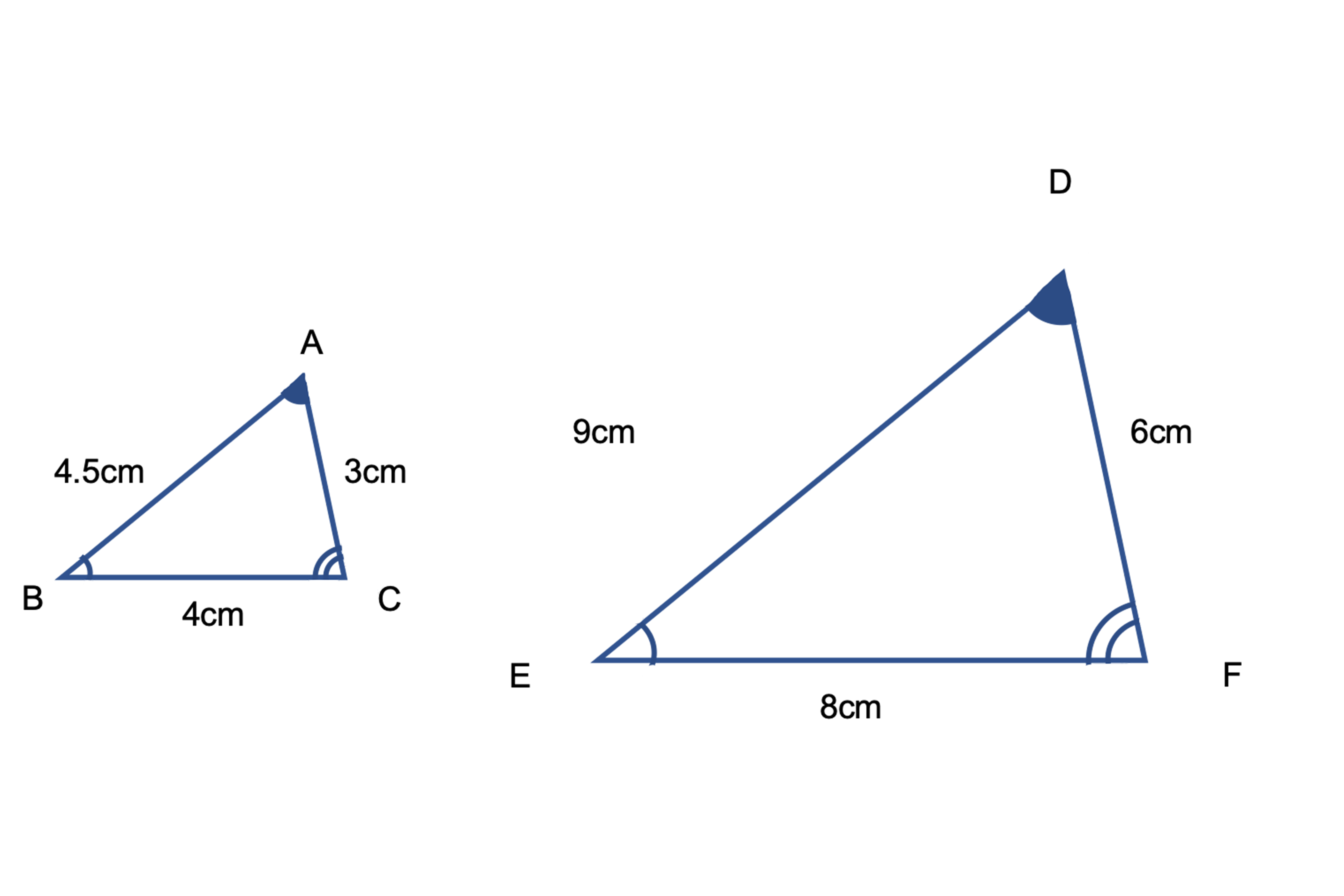 記号にすると と 三角形の 合同 と 相似 の違いをまとめよう 受験に関する豆知識 学習塾ランキング検索総合サイト 塾プラス